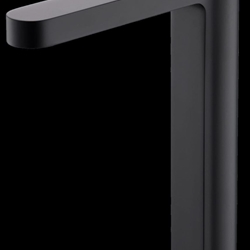 Grifo de lavabo alto monomando serie ROMA acabado negro mate - Imagen 2