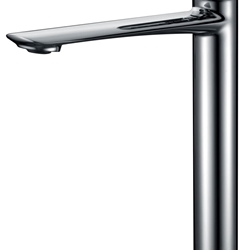 Grifo de lavabo alto monomando serie URAL acabado cromo - Imagen 2