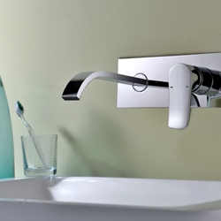 Grifo de lavabo monomando empotrado modelo MALTA acabado cromo - Imagen 1