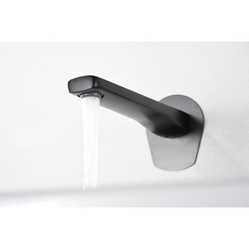 Grifo de lavabo monomando empotrado serie DELOS acabado negro mate - Imagen 2