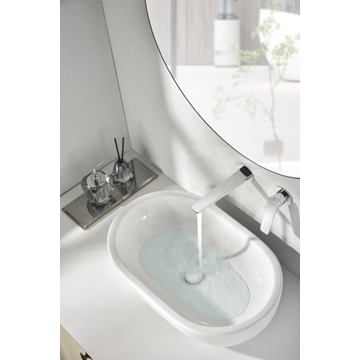 Grifo de lavabo monomando empotrado serie NAPOLES acabado cromo - Imagen 1