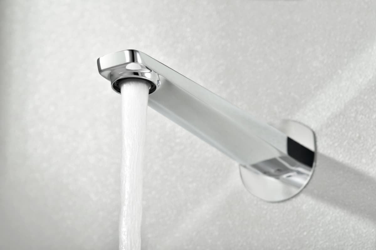 Grifo de lavabo monomando empotrado serie NAPOLES acabado cromo - Imagen 2