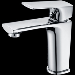 Grifo de lavabo monomando serie BALI acabado cromo - Imagen 2