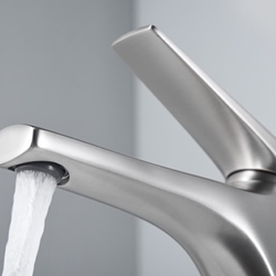 Grifo de lavabo monomando serie DELOS acabado acero S.316 - Imagen 2