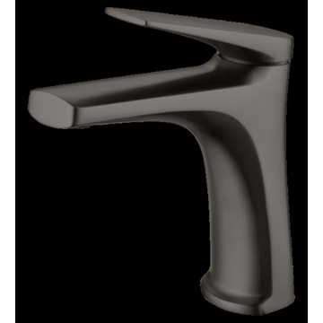 Grifo de lavabo monomando serie DELOS acabado black gun metal - Imagen 2