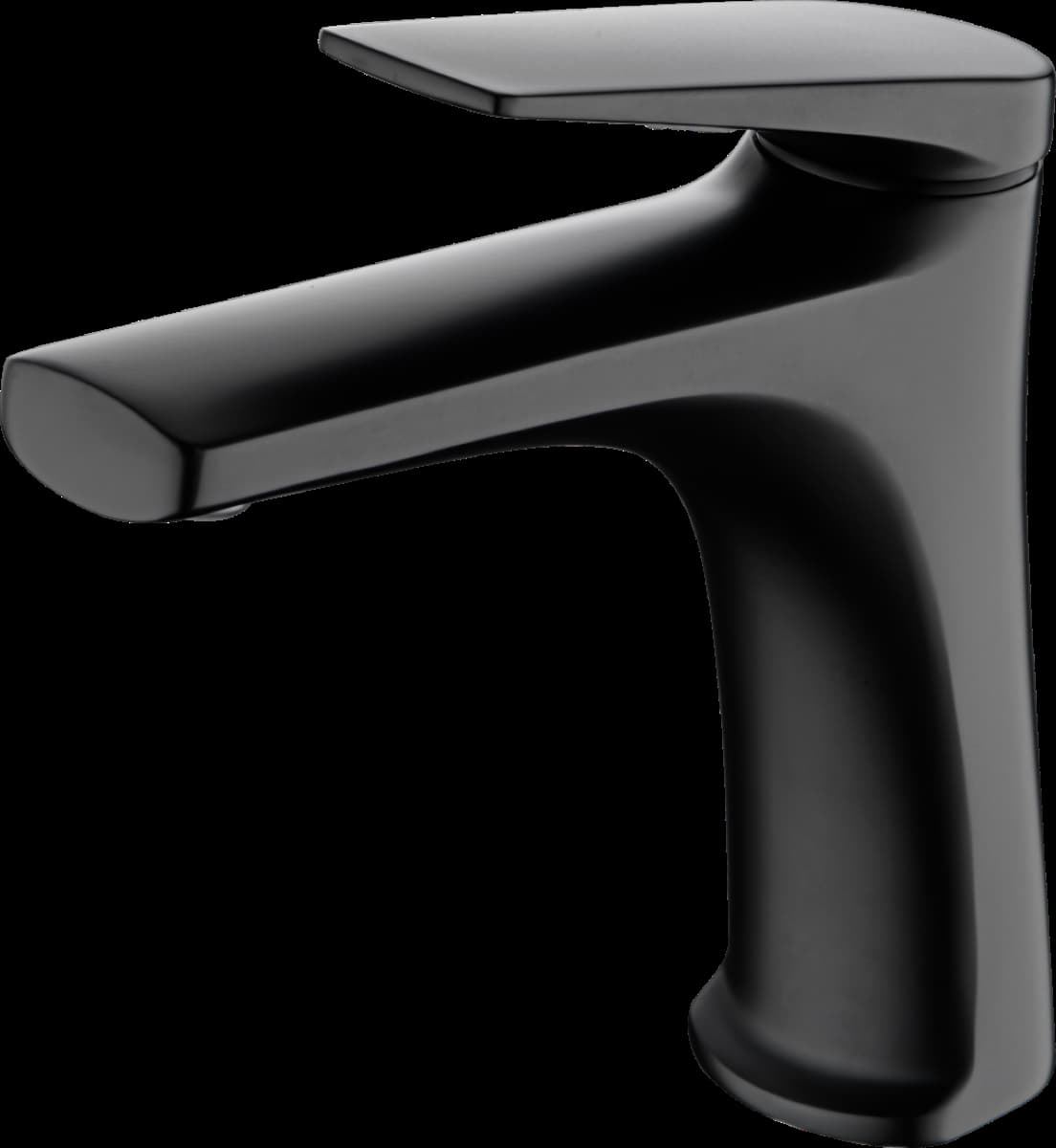 Grifo de lavabo monomando serie DELOS acabado negro mate - Imagen 2