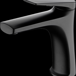 Grifo de lavabo monomando serie DELOS acabado negro mate - Imagen 2