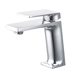 Grifo de lavabo monomando serie FIYI acabado cromo - Imagen 1