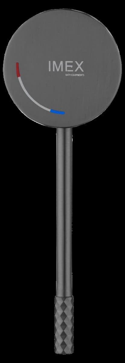 Grifo de lavabo monomando serie GENOVA acabado black gun metal - Imagen 3