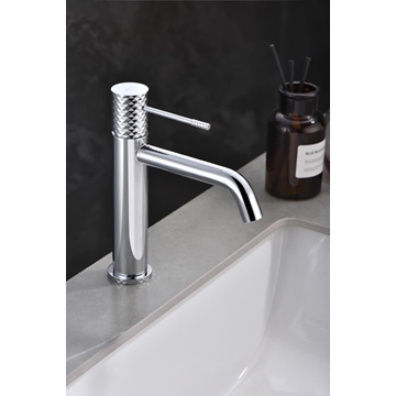 Grifo de lavabo monomando serie GENOVA acabado cromo - Imagen 1