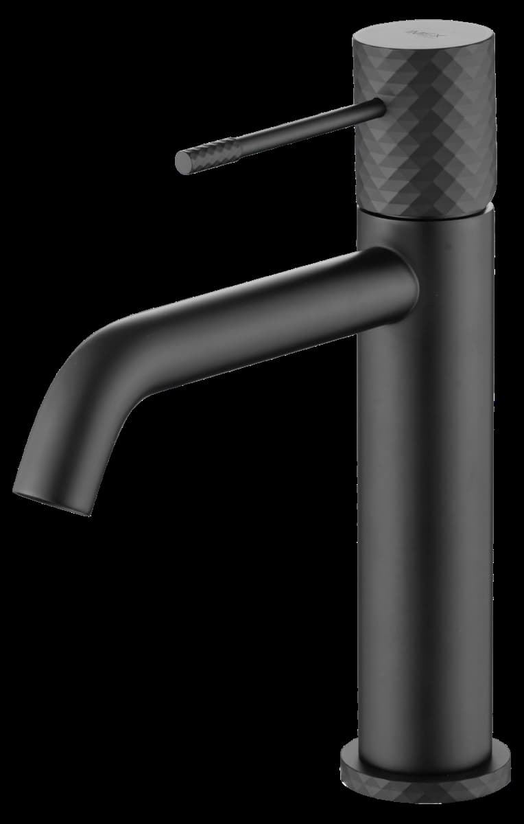 Grifo de lavabo monomando serie GENOVA acabado negro mate - Imagen 2