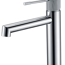 Grifo de lavabo monomando serie LINE acabado cromo - Imagen 2