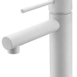 Grifo de lavabo monomando serie MILOS acabado blanco mate - Imagen 2