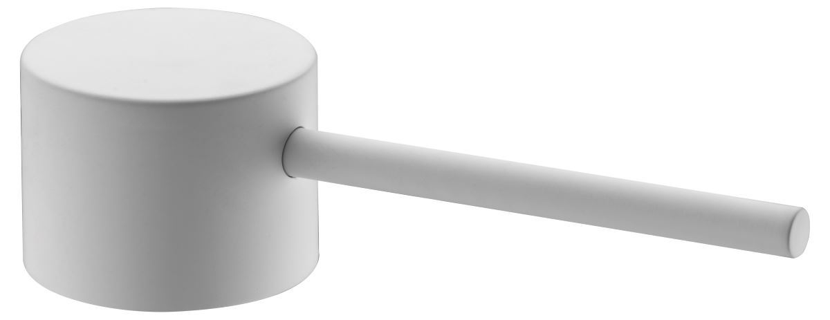 Grifo de lavabo monomando serie MILOS acabado blanco mate - Imagen 3