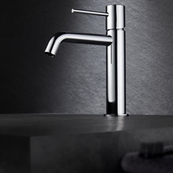 Grifo de lavabo monomando serie MONZA acabado cromo - Imagen 1