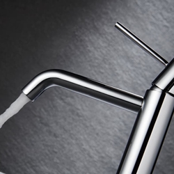 Grifo de lavabo monomando serie MONZA acabado cromo - Imagen 2