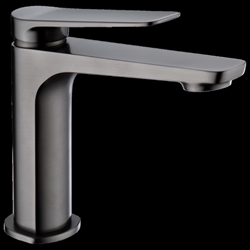 Grifo de lavabo monomando serie NAPOLES acabado black gun metal - Imagen 2