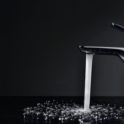 Grifo de lavabo monomando serie NASSAU acabado cromo - Imagen 1