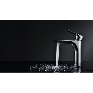 Grifo de lavabo monomando serie NASSAU acabado cromo - Imagen 1