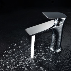 Grifo de lavabo monomando serie NASSAU acabado cromo - Imagen 2