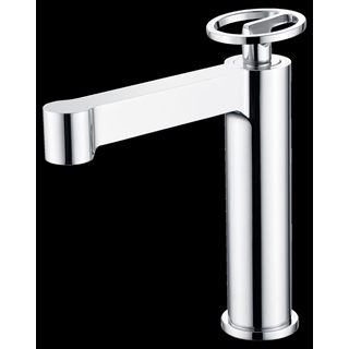 Grifo de lavabo monomando serie OLIMPO acabado cromado - Imagen 1