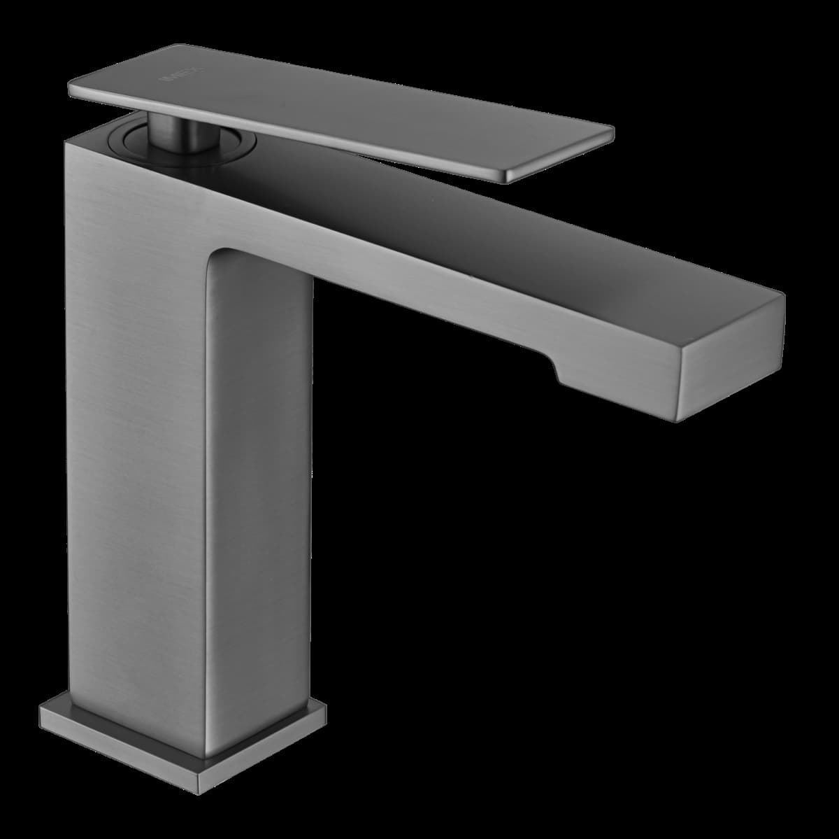 Grifo de lavabo monomando serie PISA acabado negro gun metal - Imagen 2