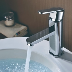 Grifo de lavabo monomando serie ROMA acabado cromo - Imagen 1