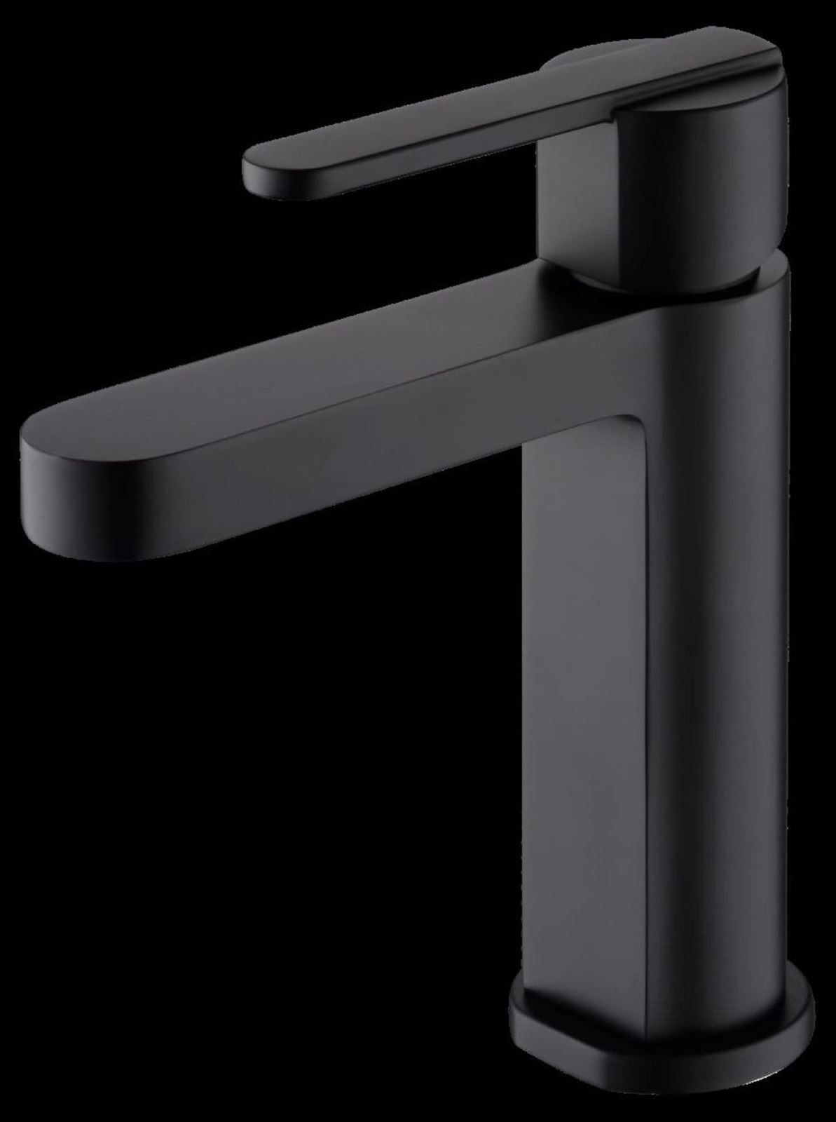 Grifo de lavabo monomando serie ROMA acabado negro mate - Imagen 2