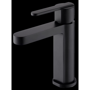 Grifo de lavabo monomando serie ROMA acabado negro mate - Imagen 2