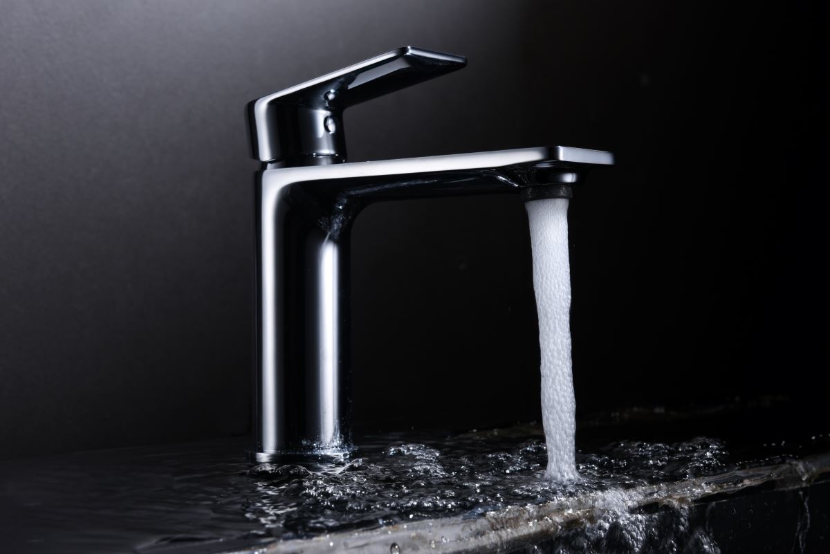 Grifo de lavabo monomando serie SAONA acabado cromo - Imagen 1