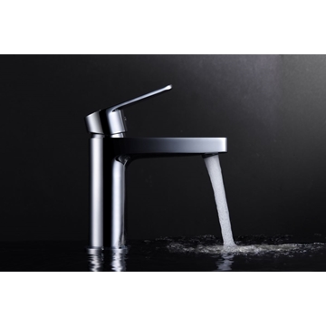 Grifo de lavabo monomando serie TEIDE acabado cromo - Imagen 1