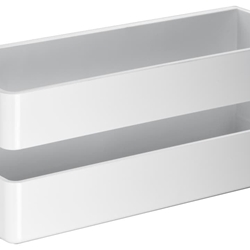 Jabonera de pared acabado blanco mate - Imagen 1