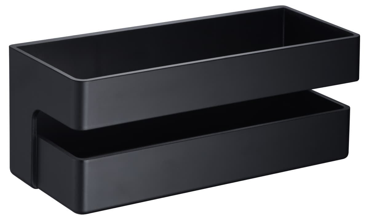 Jabonera de pared acabado negro mate - Imagen 2