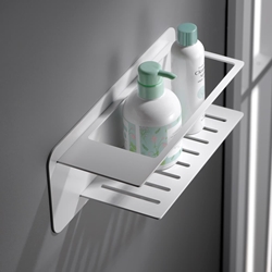 Jabonera de pared serie BETHARI acabado blanco mate - Imagen 1