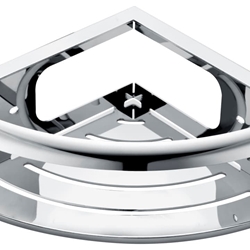 Jabonera de pared serie BETHARI acabado cromo - Imagen 2