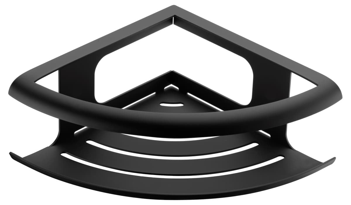 Jabonera de pared serie DHANU acabado negro mate - Imagen 2