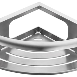 Jabonera de pared serie DHANU acabado niquel cepillado - Imagen 1