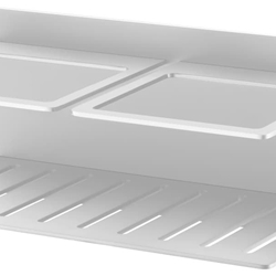 Jabonera de pared serie IMAM acabado blanco mate - Imagen 2