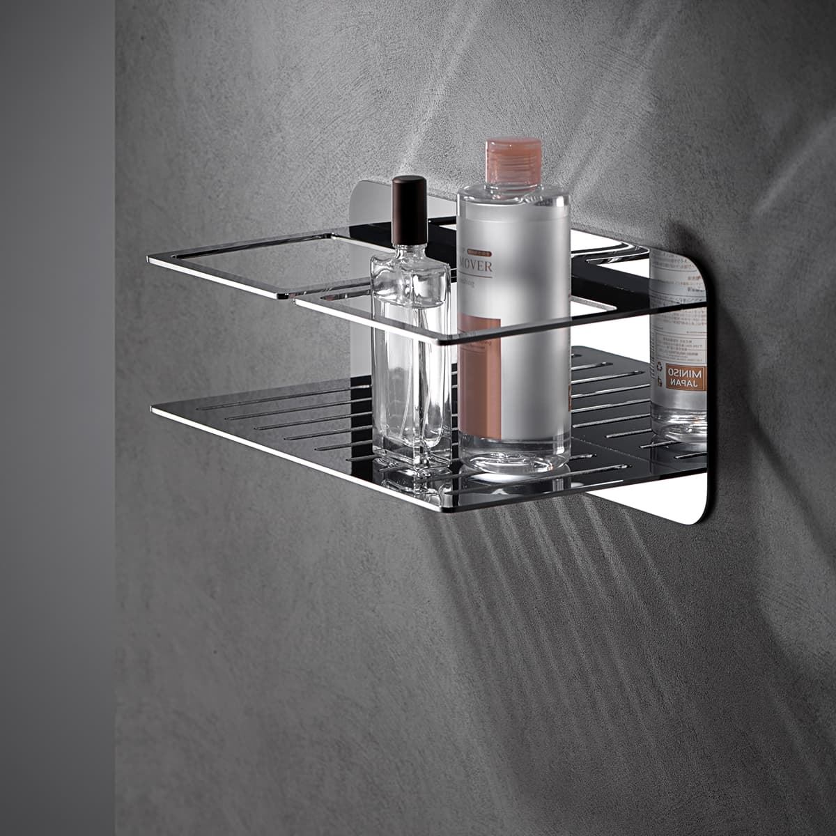 Jabonera de pared serie IMAM acabado cromo - Imagen 1