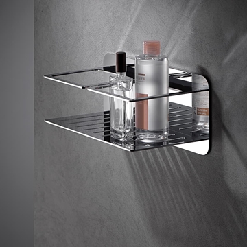 Jabonera de pared serie IMAM acabado cromo - Imagen 1