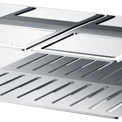 Jabonera de pared serie IMAM acabado cromo - Imagen 2