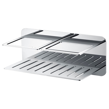 Jabonera de pared serie IMAM acabado cromo - Imagen 2