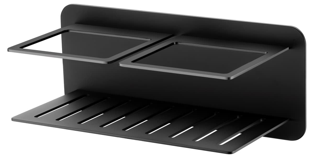 Jabonera de pared serie IMAM acabado negro mate - Imagen 2