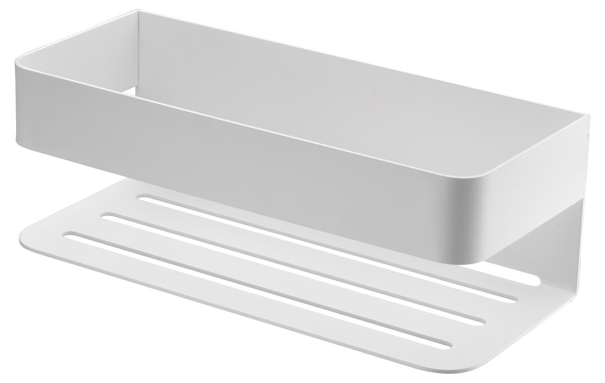 Jabonera de pared serie MAYURA acabado blanco mate - Imagen 1