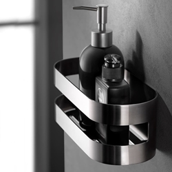 Jabonera de pared serie NIRMALA acabado cromo - Imagen 1