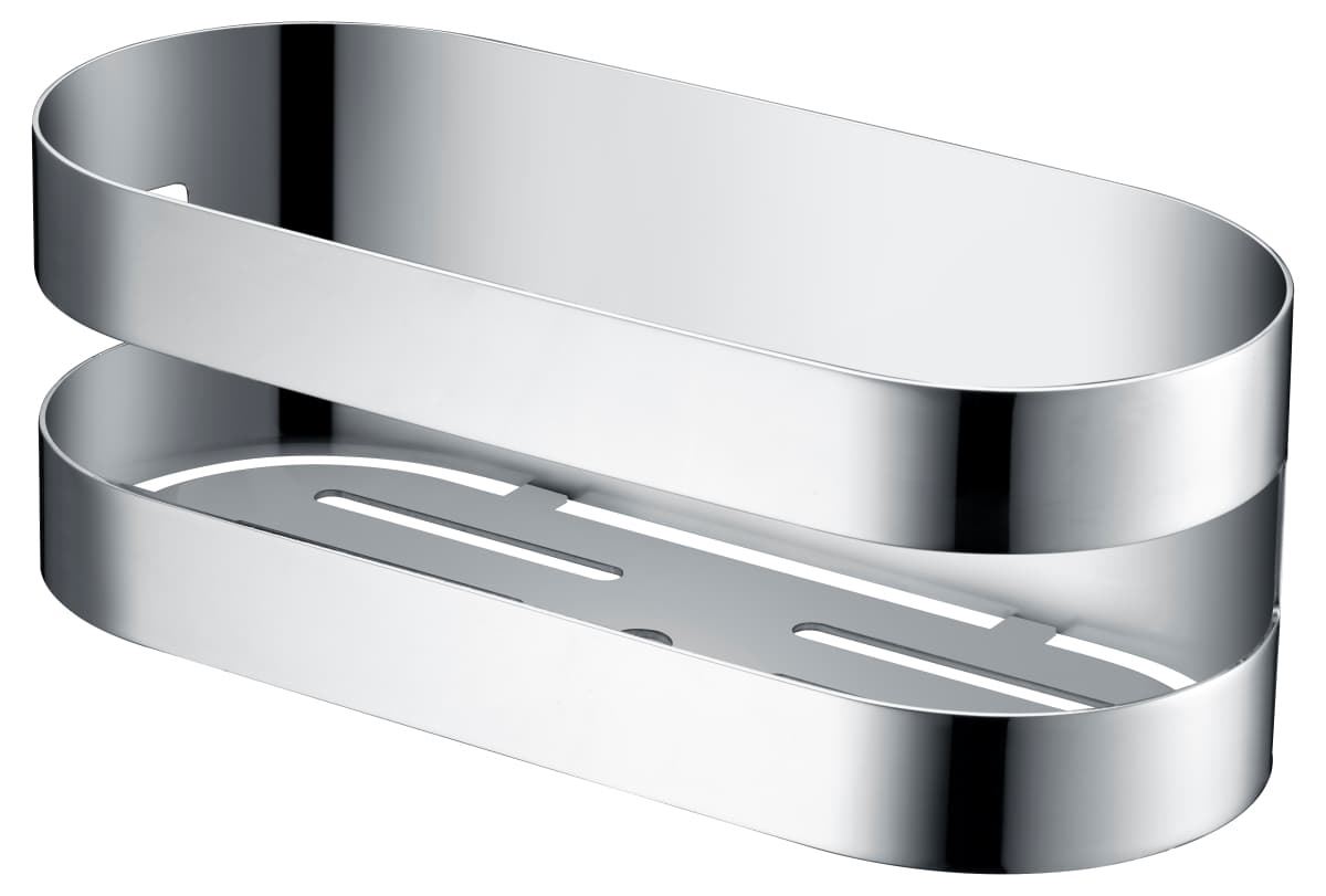 Jabonera de pared serie NIRMALA acabado cromo - Imagen 2