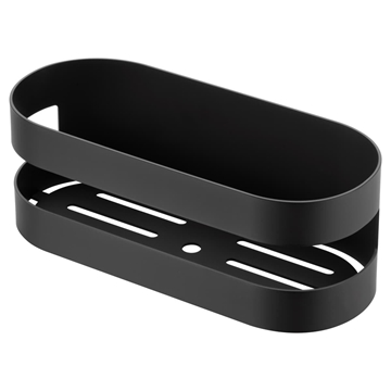 Jabonera de pared serie NIRMALA acabado negro mate - Imagen 2