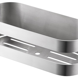 Jabonera de pared serie NIRMALA acabado niquel cepillado - Imagen 2