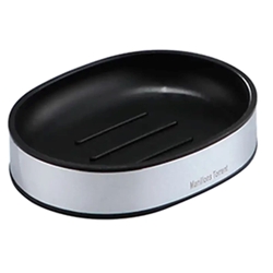 Jabonera de sobremesa acabado cromo - Imagen 1