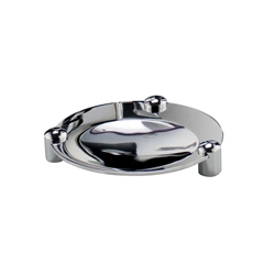 Jabonera de sobremesa serie LYS acabado cromo - Imagen 1